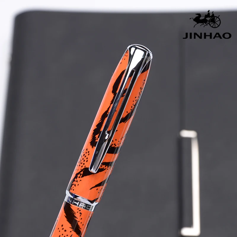 Ручка перьевая Jinhao с леопардовым принтом 2019/0 38 мм 0 5 мм|Перьевые ручки| |