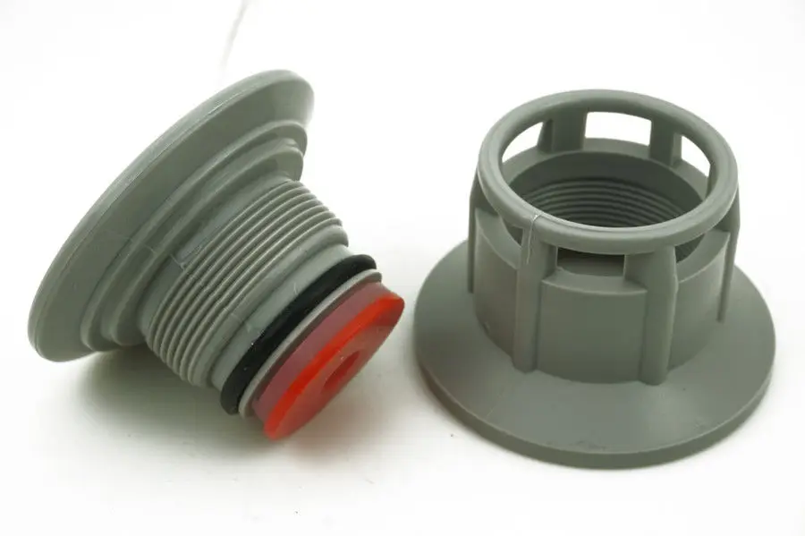 2 шт./лот воздушный клапан с двойным уплотнением надувная трубка для лодки плота