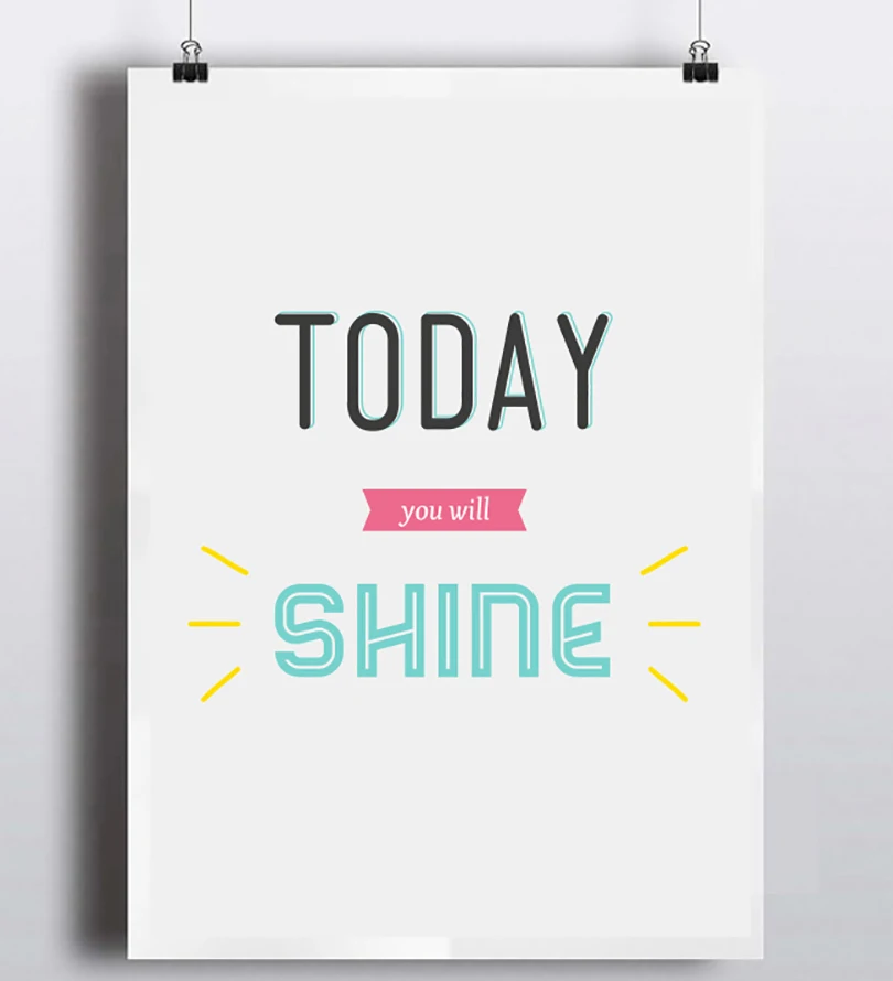 Вдохновляющая Цитата холст художественный Принт плакат настенные картинки для