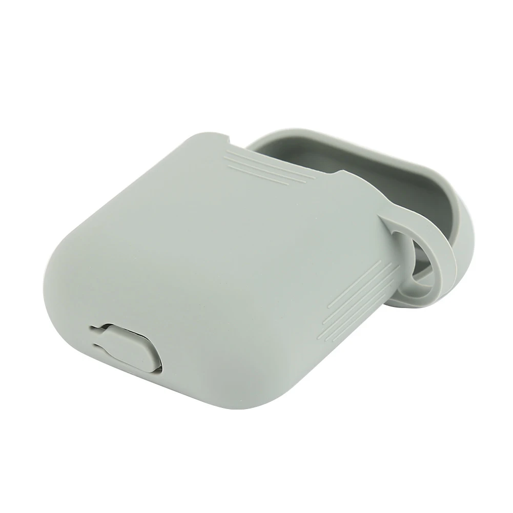 Новинка 2019 силиконовый чехол для AirPods защитный Apple Airpod зарядки спортивные