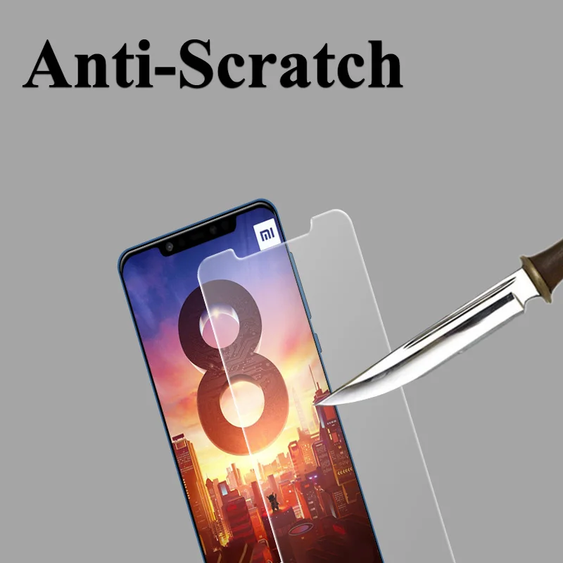 2 шт Стекло для xiaomi mi 8 8 lite закаленное стекло Защита экрана Защита на Ksio mi для xiaomi mi 8 8 lite защитное стекло 9h