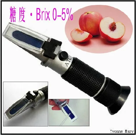 

Handheld brix Honey Refractometer brix 0~5% Tester Meter Measuring Instrument Tools Drop Shipping