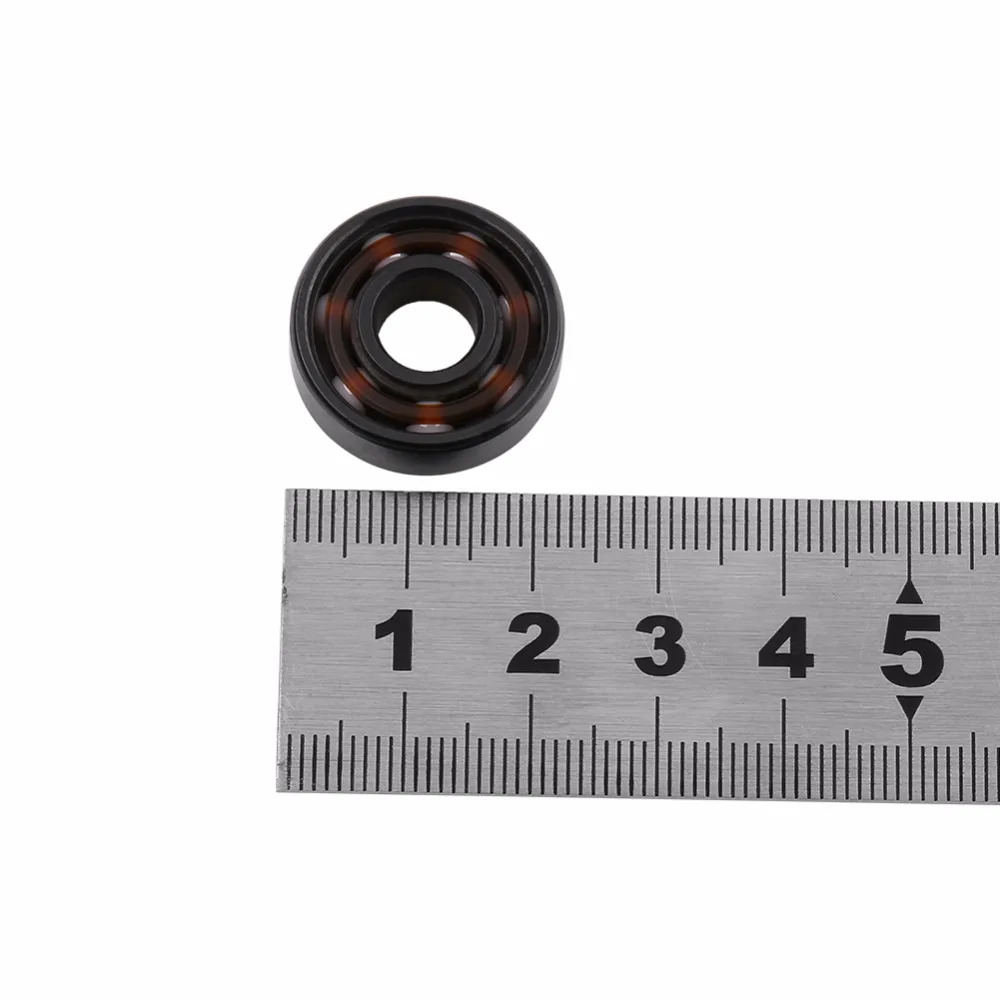 ABEC 9 Inline 608 керамический подшипник Роликовые Подшипники 7 шариковых высокоскоростных роликовых коньков Миниатюрные керамические подшипники для игрушечных двигателей дверей