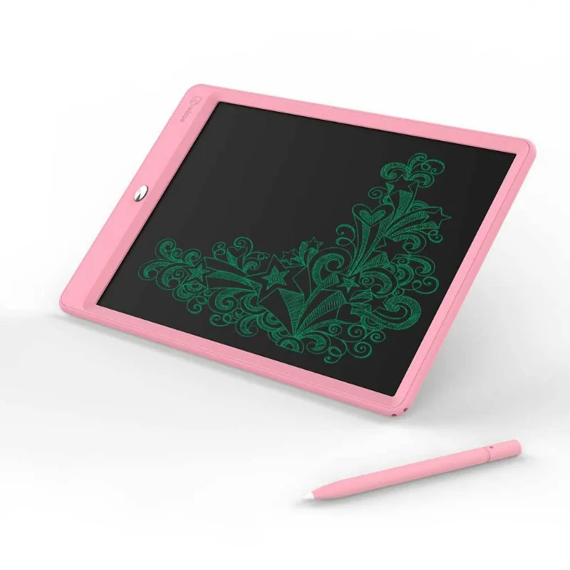 Pink Xiaomi Mijia Wicue 1" Детский почерк, светодиодный коврик для рисования, расширяющийся, детская идея, портативный с батареей - Цвет: Pink