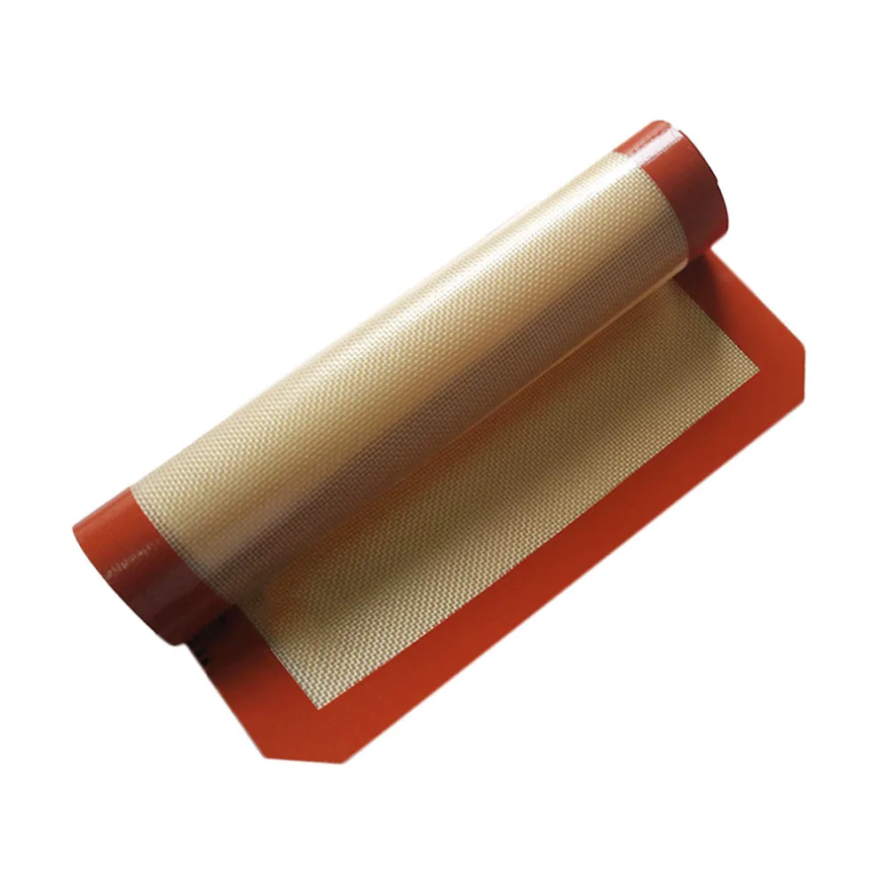 Антипригарный силиконовый коврик для выпечки лист 42*29 5 см раскатки теста из