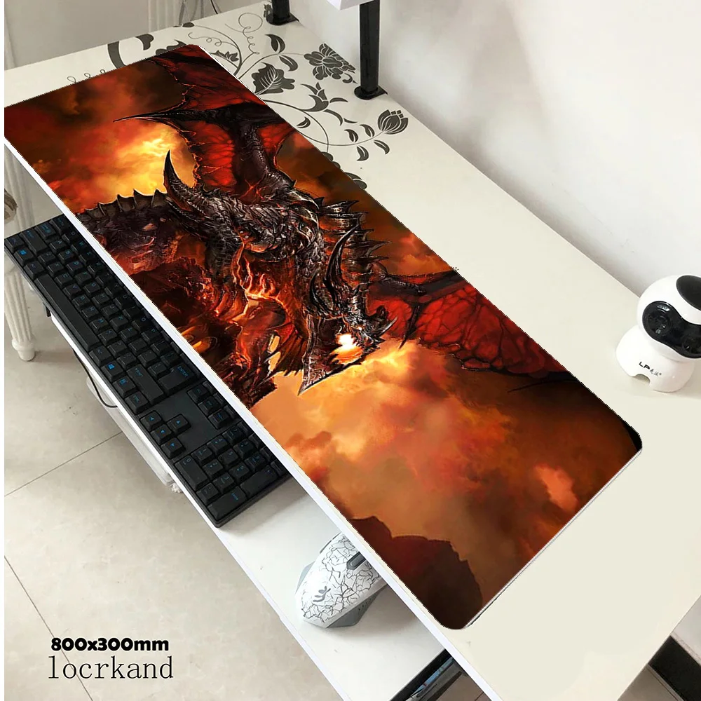 Коврик для мыши Hearthstone 800x300x3 мм игровой коврик Аниме толстый офисный notbook