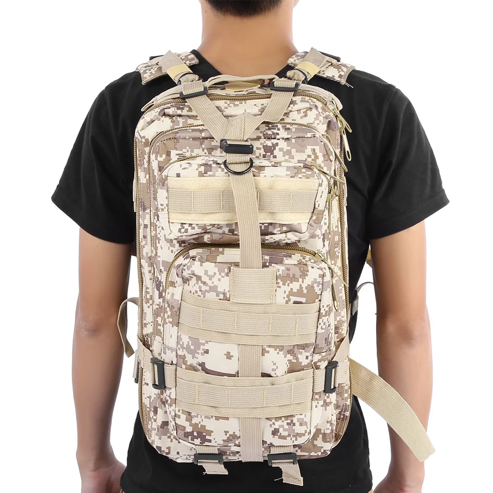 Marpat Desert 9 цветов 30L унисекс Открытый военный армейский тактический рюкзак треккинг путешествия рюкзак Кемпинг Туризм Ткань Оксфорд камуфляж сумка - Цвет: Marpat Desert