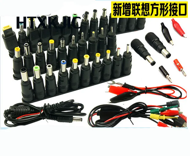 Универсальный адаптер питания постоянного и переменного тока 48 в 1 с разъемом для