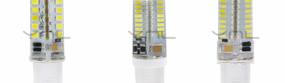 YNL 10 шт. лампада G9 светодиодный светильник 220В 3 Вт 2 Вт 220 SMD 3014 2835 угол луча Luz Bombillas Lampadas de G9 светодиодный светильник лампы