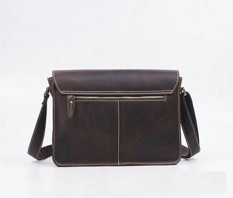 Для мужчин Винтаж 13 &quotноутбук натуральная кожа сумка из плотной коровьей кожи