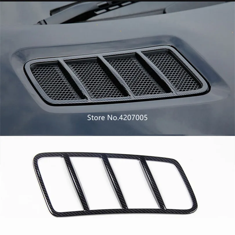2 шт. карбоновое волокно АБС-пластик крышка для крыши двигателя рамка Mercedes Benz ML GL
