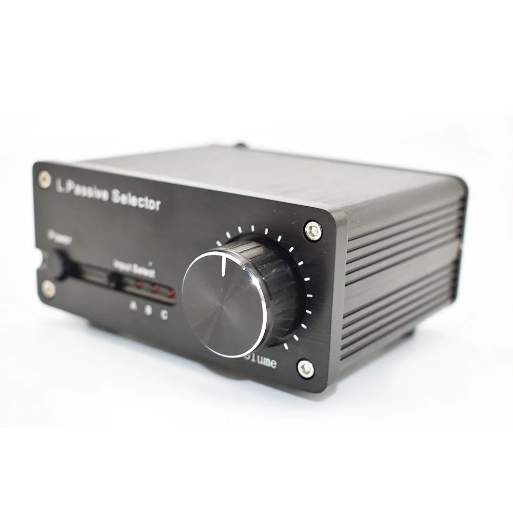 Lusya Hifi пассивный селектор предусилителя аудио регулировки громкости 3 в 2 из