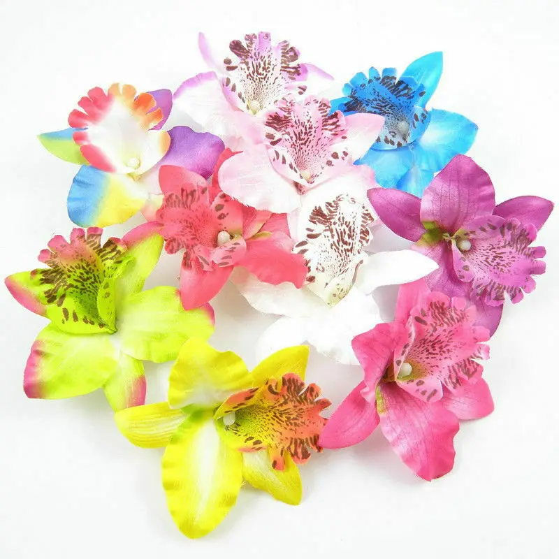 Гавайская заколка для волос с цветами Свадебный богемный пляжные аксессуары