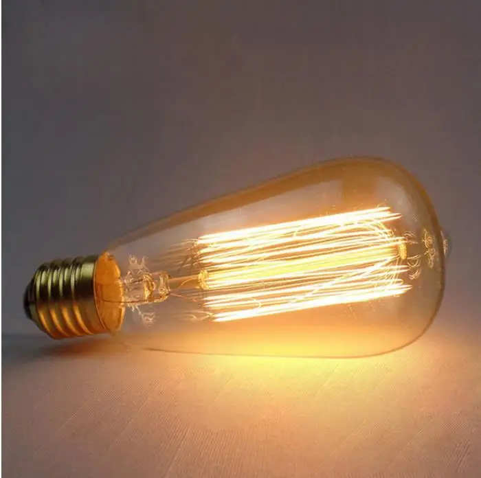 Edison bulb Винтажные подвесные светильники стеклянные подвесные светильники Лофт промышленный подвесной светильник дымчатый серый современный блеск кулон - Цвет корпуса: Edison bulb