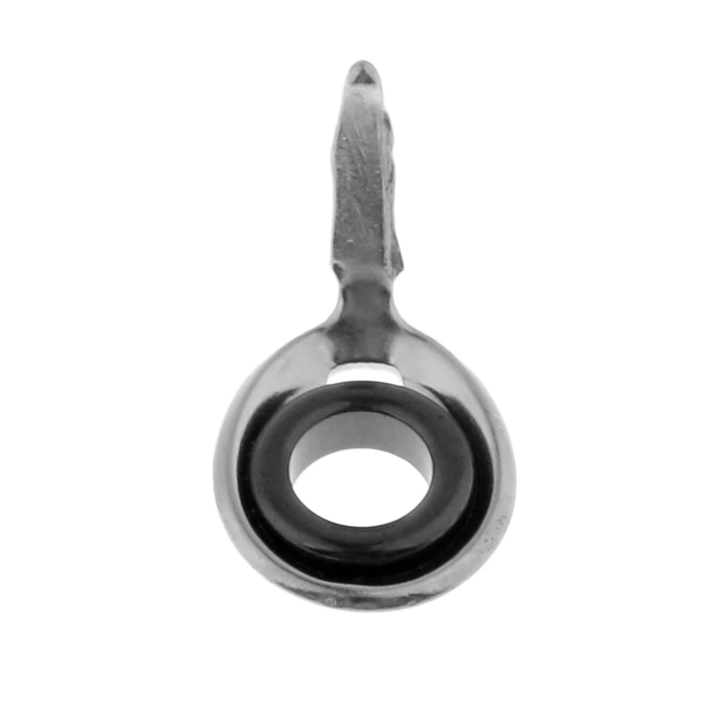 Ceramic Ring 3.0mm 10 шт., направляющая Удочка с верхним наконечником из нержавеющей стали 304, направляющая леска, кольцо для рыболовной приманки, сделай сам, направляющая леска, кольцо - Цвет: Ceramic Ring 3.0mm