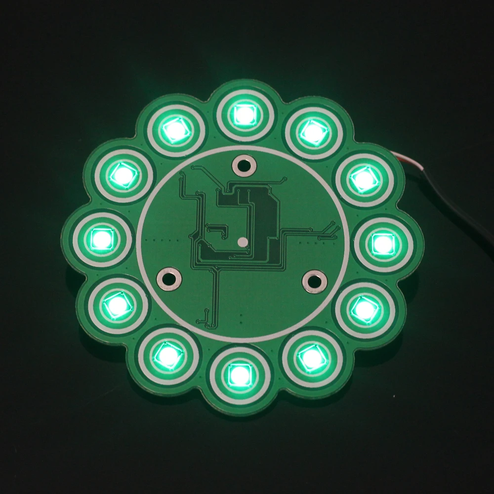 RGB светодиодная лампа для потока фонарь WS2812B TTP224 сделай сам модуль освещения воды