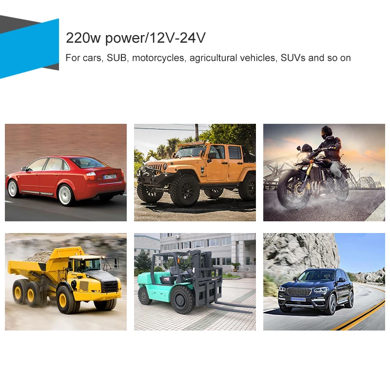 

Intelligent Pulse Repair 12V/24V Car Battery Charger Motorcycle Auto Charging Smart 6-120Ah For Lead Acid Battery 110V 220V