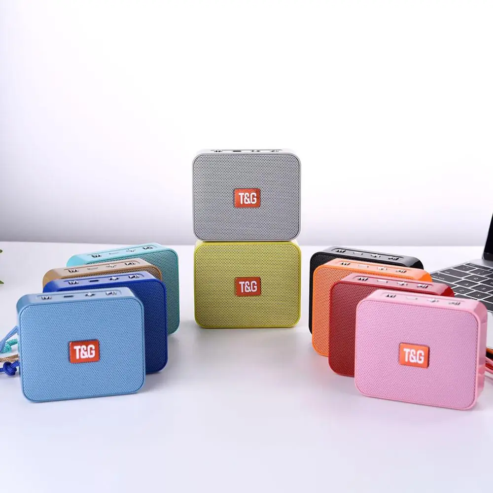 Миниатюрная Bluetooth Колонка Makescc TG166 инновационная квадратная портативная