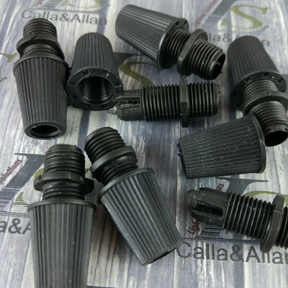 (100 шт./лот) черные пластиковые кабельные ручки Пункт 007 костюм для M10 розетка и