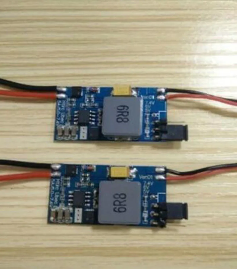 2 шт. Регулируемый Модуль напряжения SBEC 5 В/5A 8S для RC FPV Aircraft Quadcopter Drone бесщеточный ESC