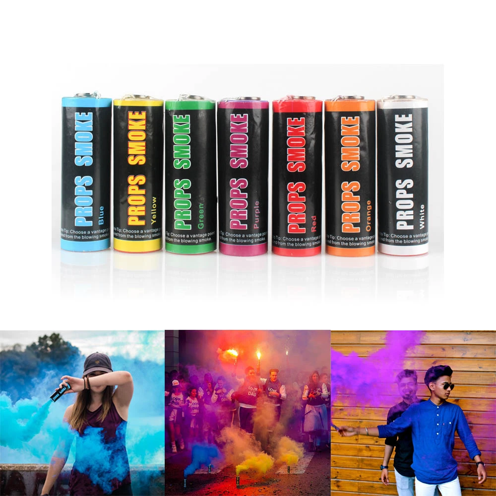 Комплект из 2 предметов 8 Цвет дыма палочка для выпечки бомба дымовой эффект шоу