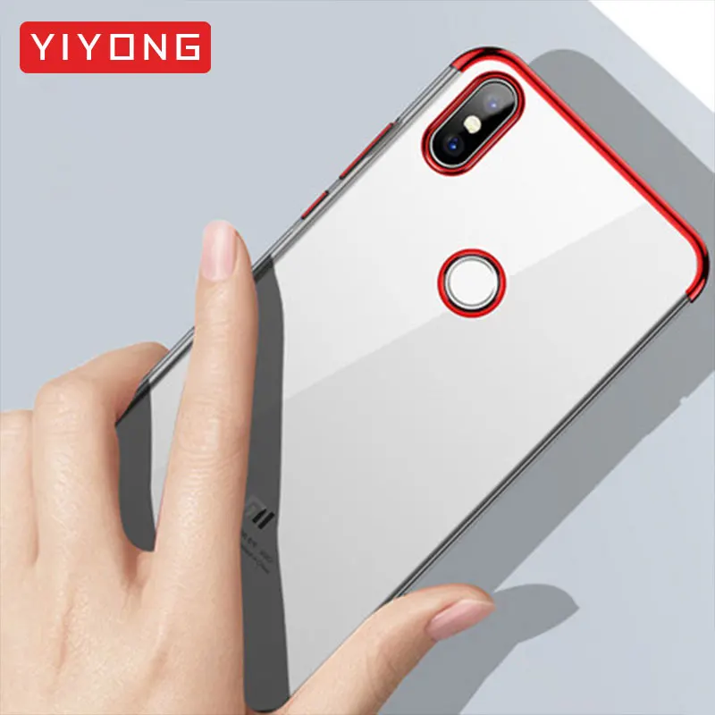 For Xiaomi Mi A2 Case Slim TPU YIYONG Silicone Back Cover Lite Ultra thin Soft Xiomi MiA2 |
