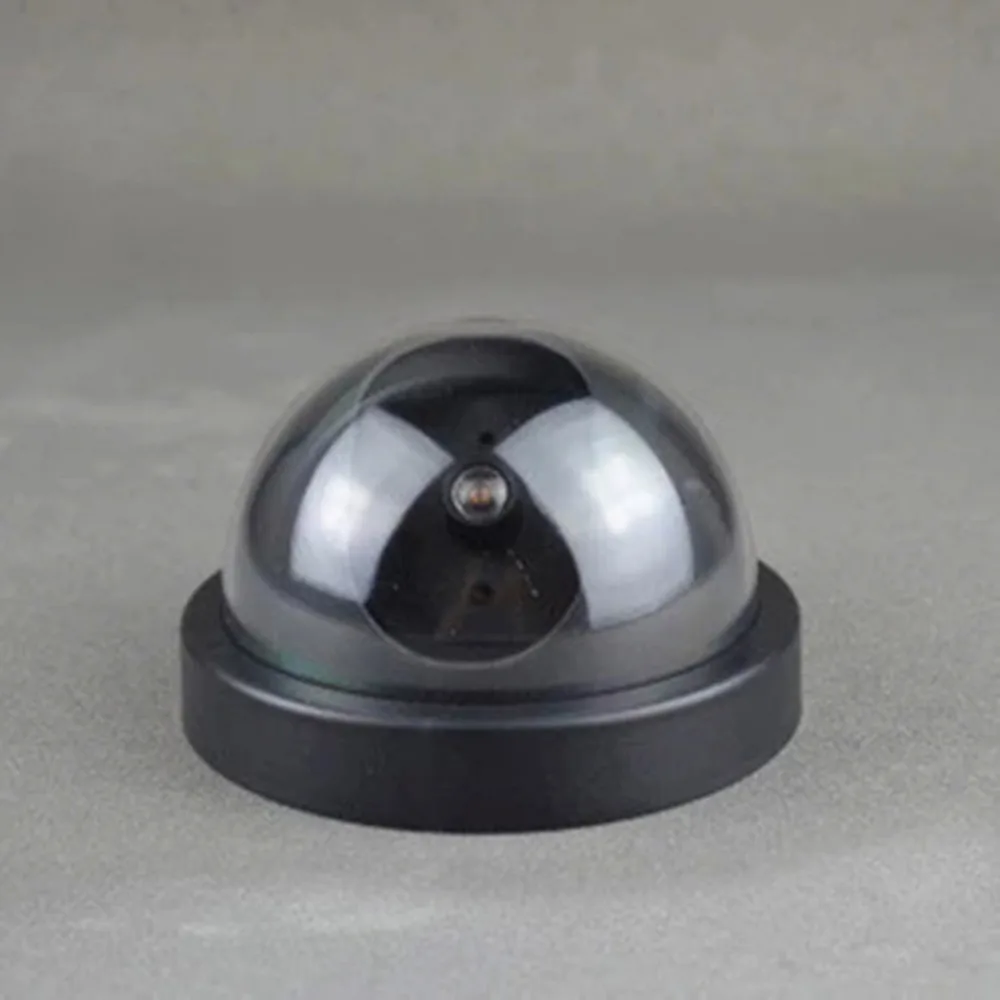 720P имитация поддельной Dome Dummy камера безопасности с мигающим красным светодиодный светильник домашняя камера безопасности