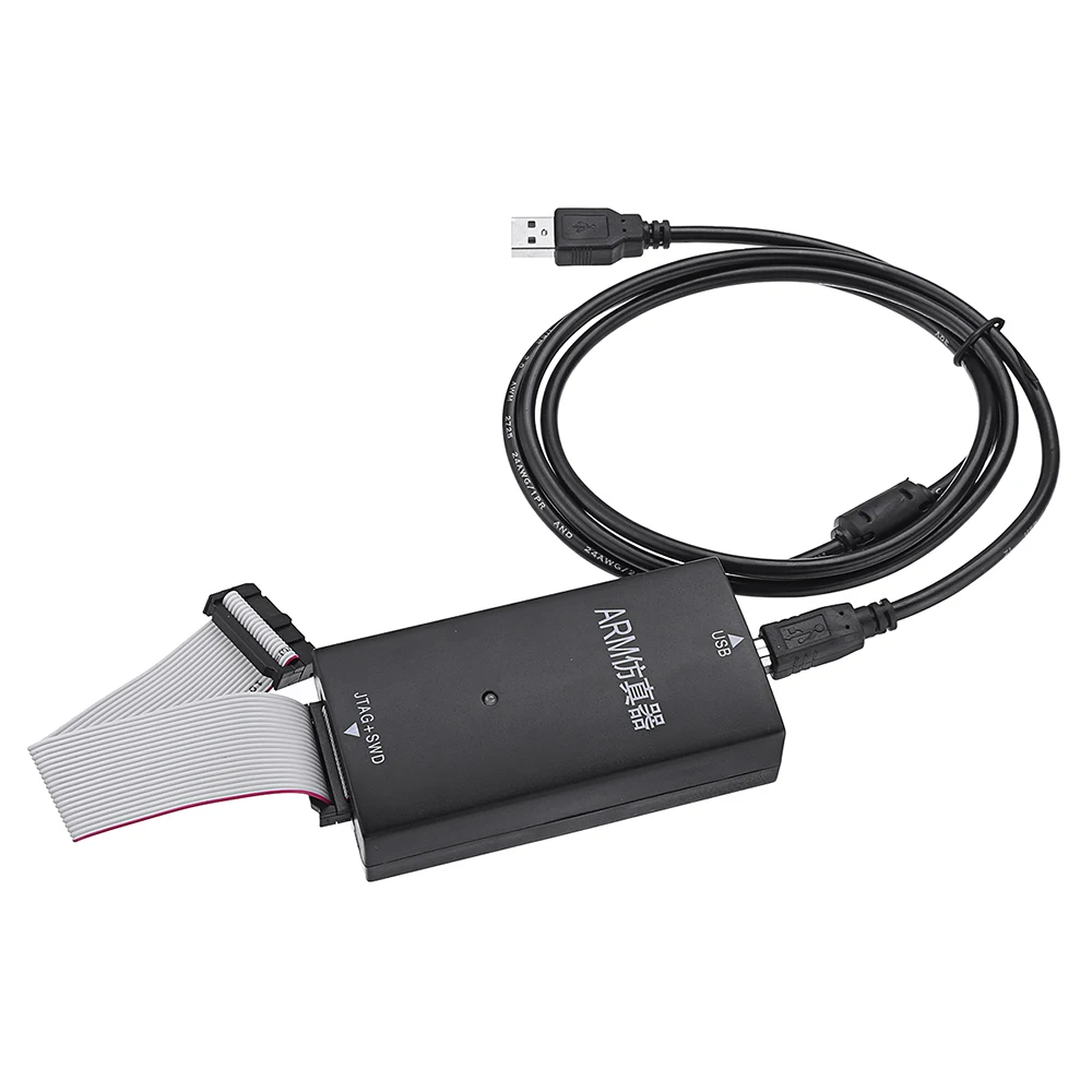 Новый V8 USB ARM STM32 эмулятор JTAG Debugger высокоскоростной адаптер для J Link|Интегральные