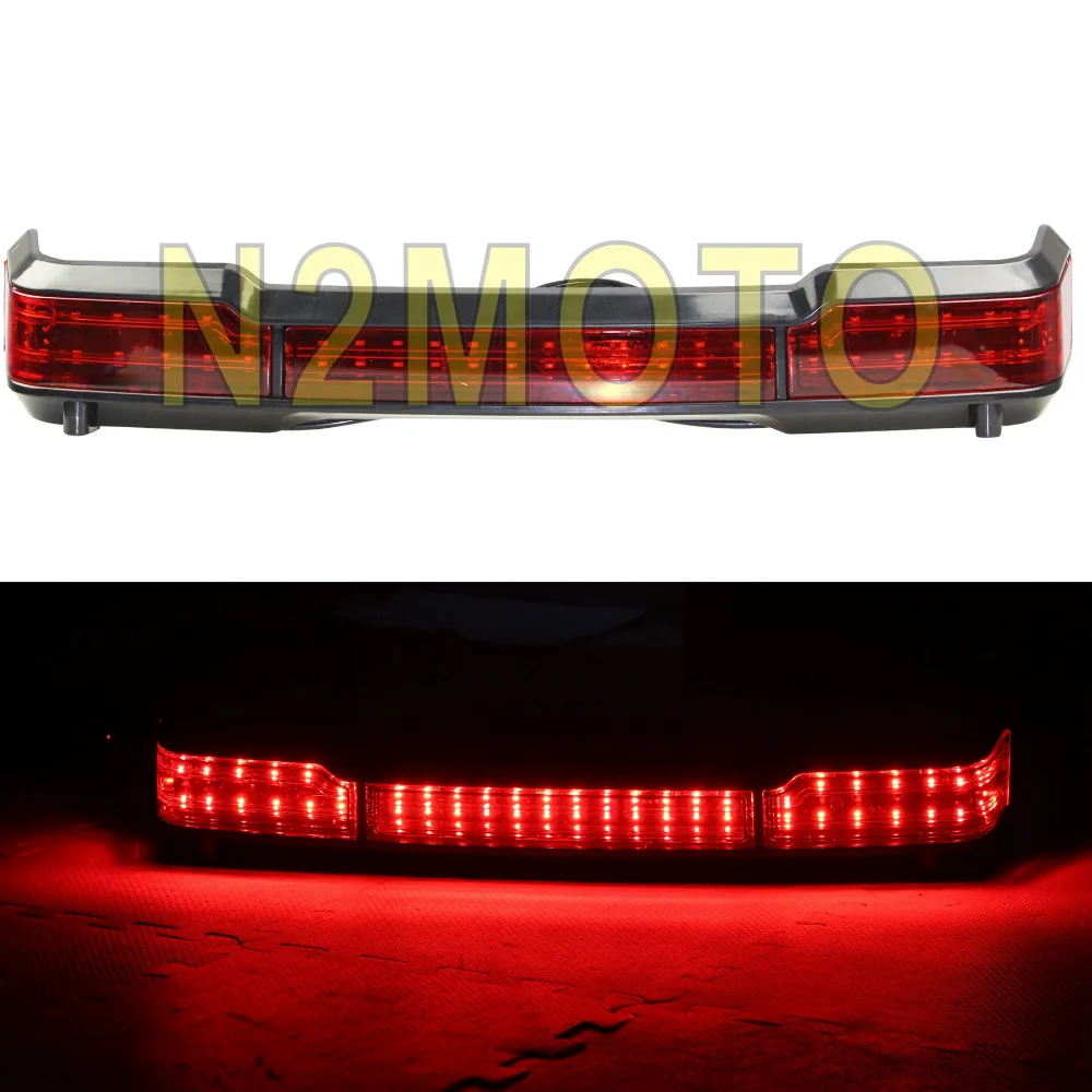 Фонарь для мотоцикла черные светодиодные задние габаритные фонари Harley Touring