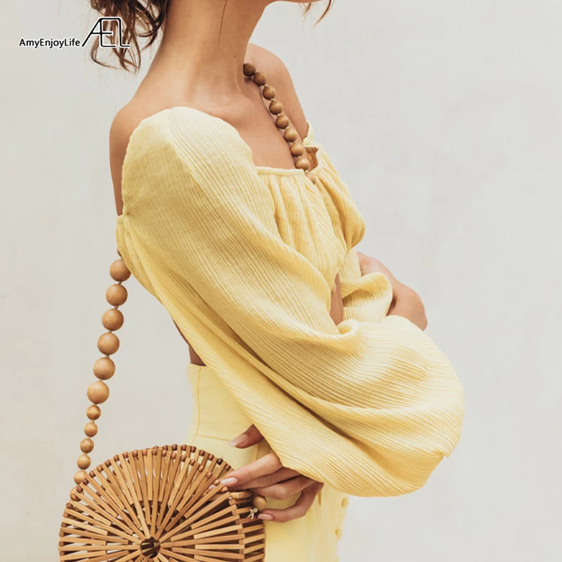 AEL Ретро Королевский шик с открытыми плечами вырезом лодочкой женский