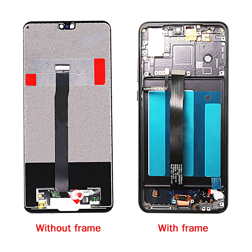 Качественный ЖК-дисплей для huawei P20 lcd сенсорный экран дигитайзер дисплей сборка