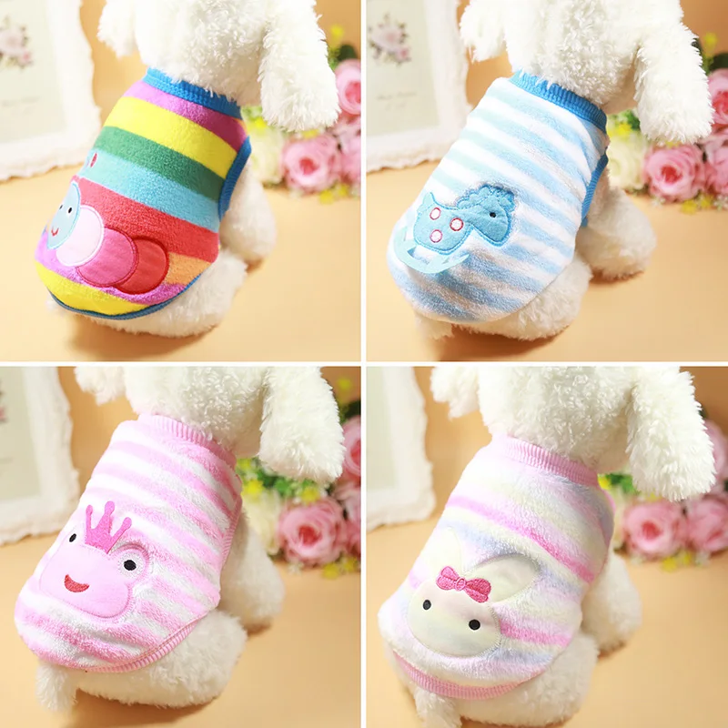 Летняя одежда для щенков французских бульдогов маленьких домашних животных