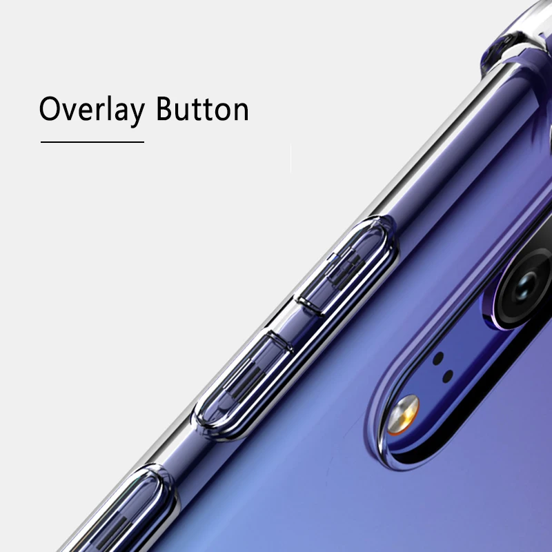 GKK чехол для Honor 8x20 20 pro Чехол прозрачный усиленный угол Мягкий ТПУ Противоударный