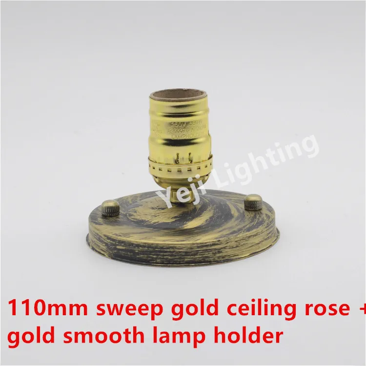 Настольная лампа Эдисона винтажная алюминиевая Ретро E27 светодиодная трубчатые