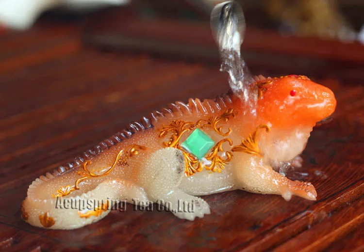 Allochroic талисман желтый хамелеон орнамент чай pet изменит цвет новые подарки S1026B