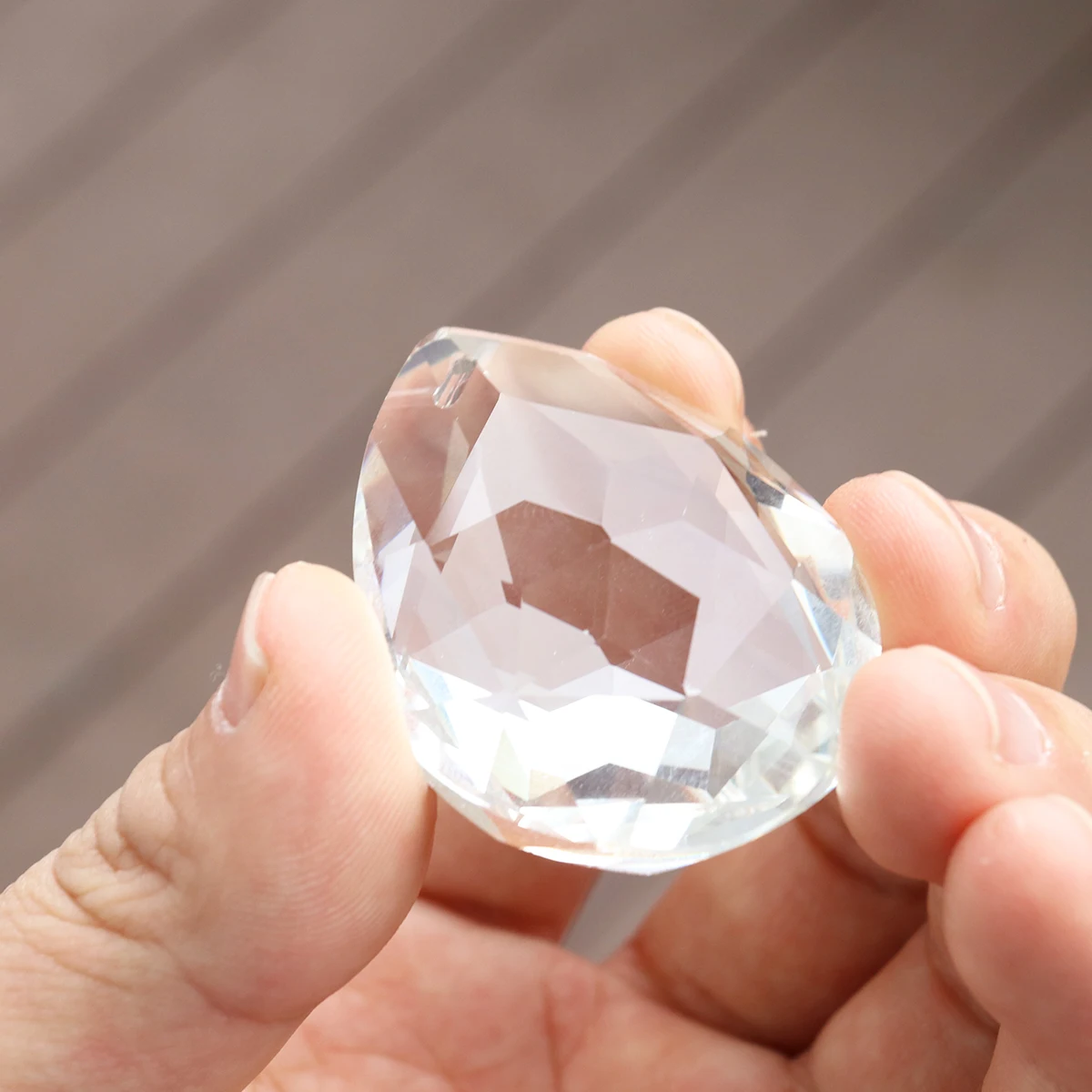 Ясно хрустальная люстра лампы освещения рыданий Подвески шары призмы орнаментом