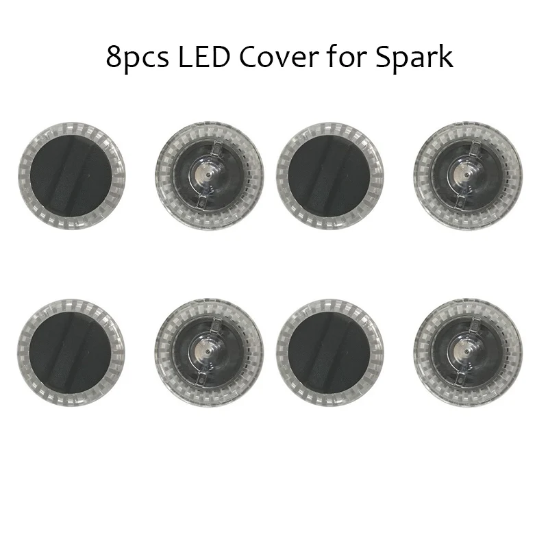 100% Оригинальные 8 шт светодиодный приглушенный свет крышка лампы для DJI SPARK абажур