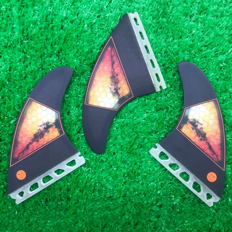 

Top Quality Black Surfboard Future G5 Fins Surf Thruster Fin For Surfing