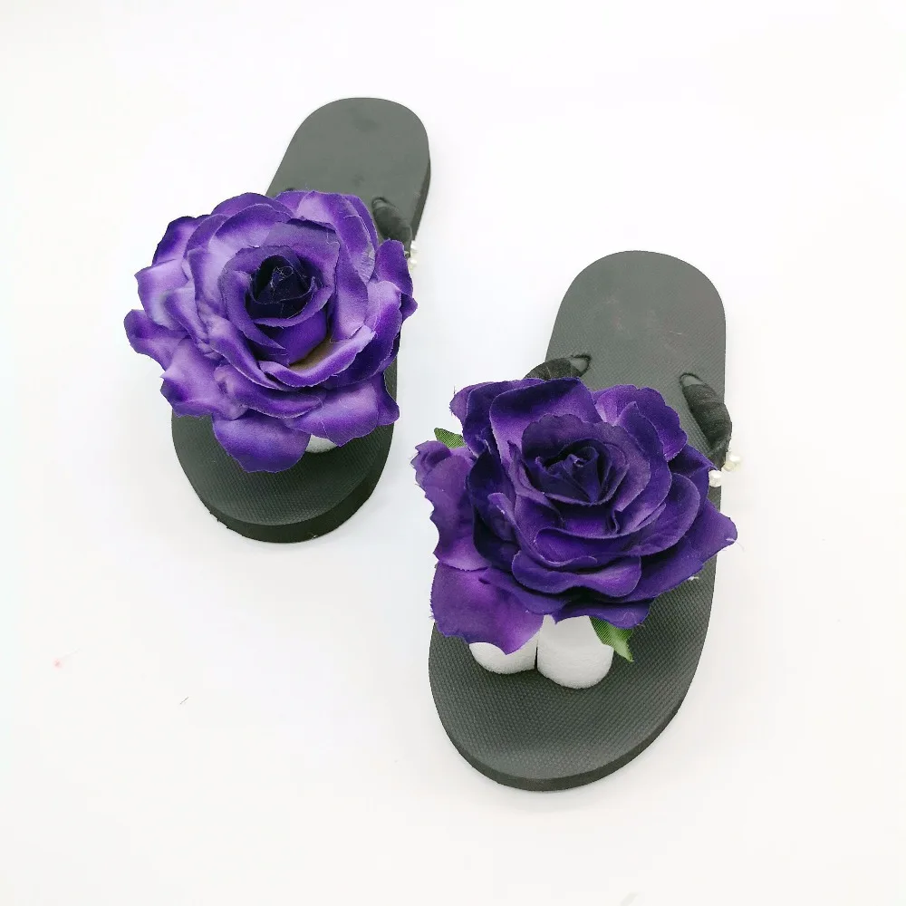 HAHAFLOWER женская обувь пляжные тапочки на платформе шлепанцы плоской подошве