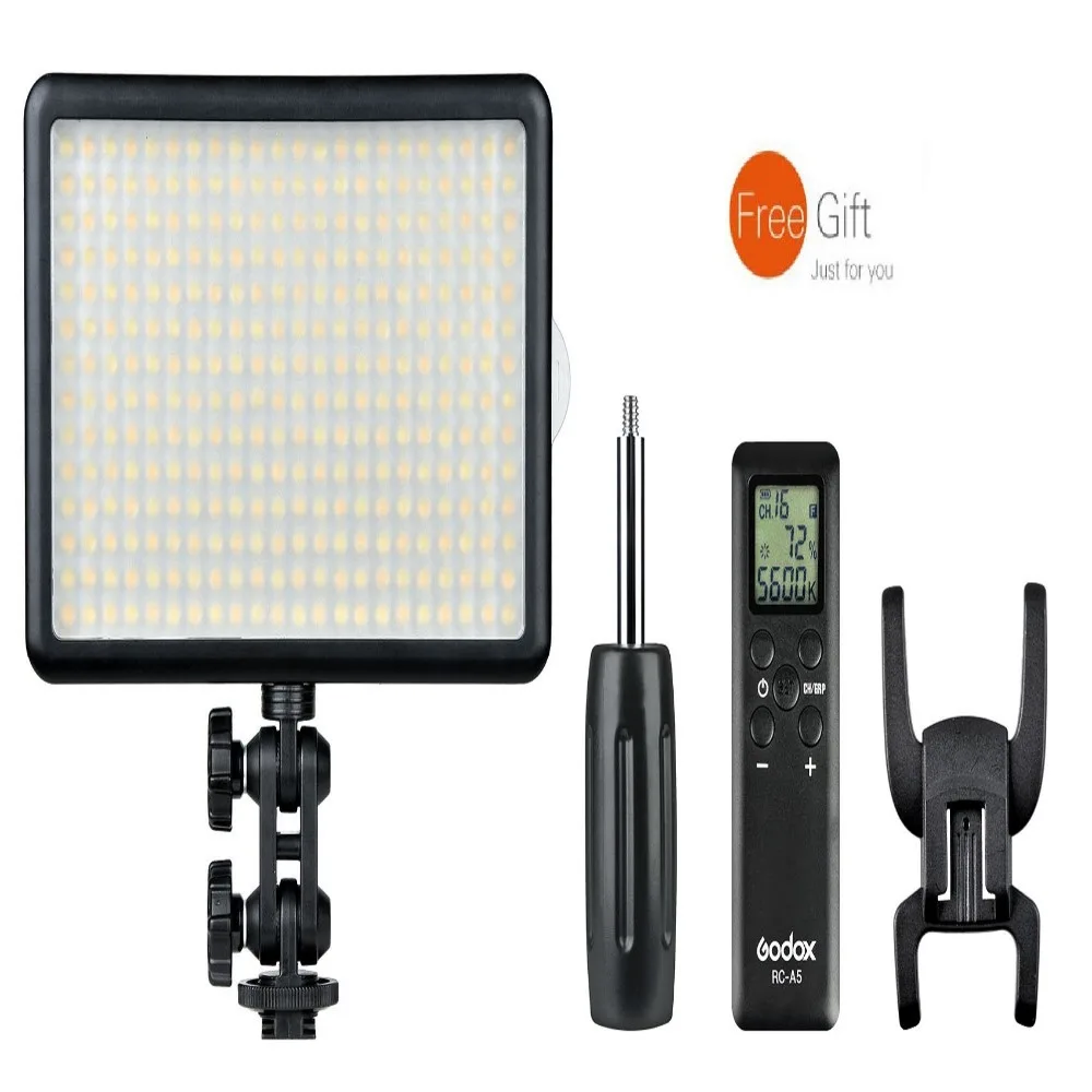 Godox LED308Y/W/C профессиональный светодиодный видео свет желтый/белый/изменяемый