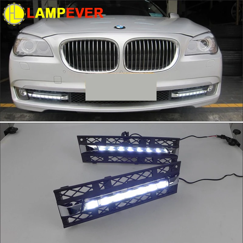HLC дневные ходовые огни комплект для BMW F01 F02 7 серии 730i 740i 750i 760i Светодиодный дневной светильник