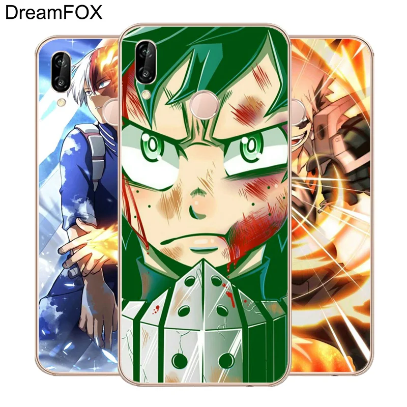 DREAMFOX M312 Boku No Hero Academy Мягкий силиконовый чехол из ТПУ для huawei Honor 6A 6C 7X9 10 P20 P30 Lite Pro P