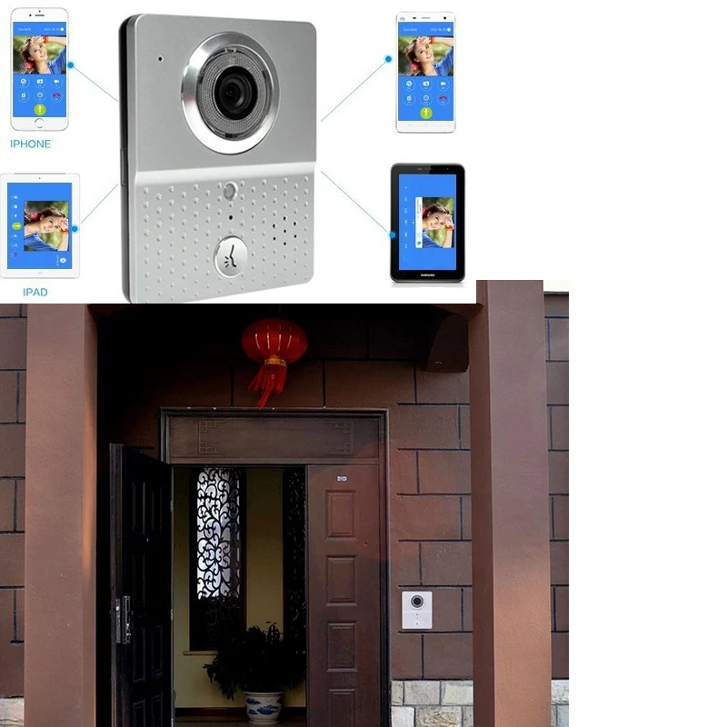 Беспроводной дверной звонок 3G 4G Wi Fi камера + домашний видео телефон в режиме