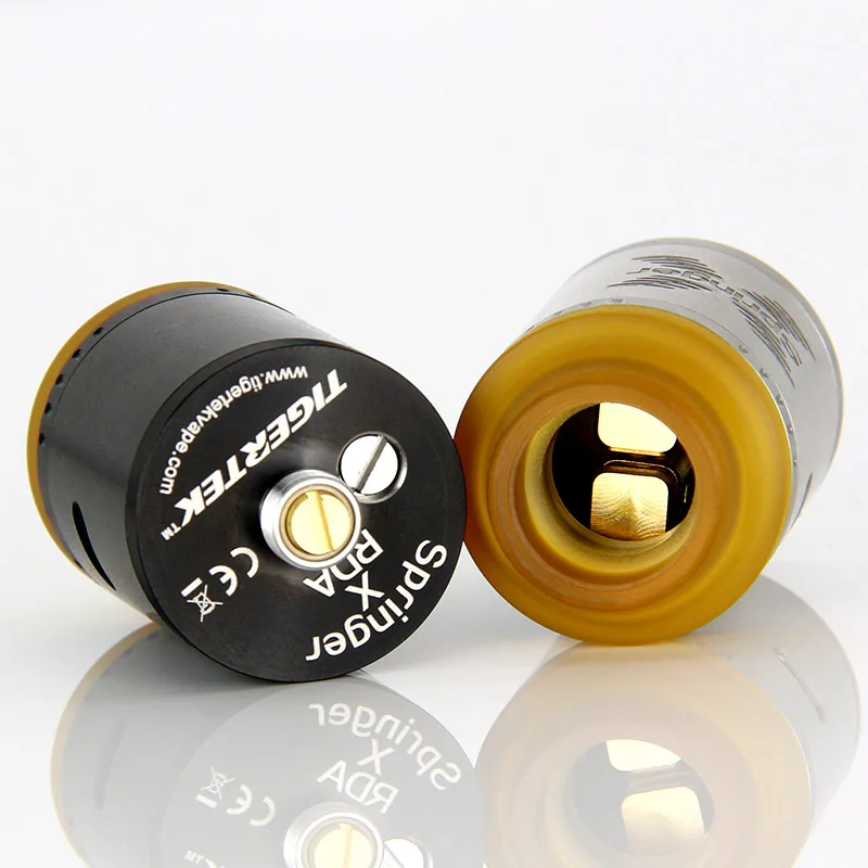 Оригинальный распылитель Tigertek Springer X RDA 24 мм 510 резьба Ремонтопригодный атомайзер
