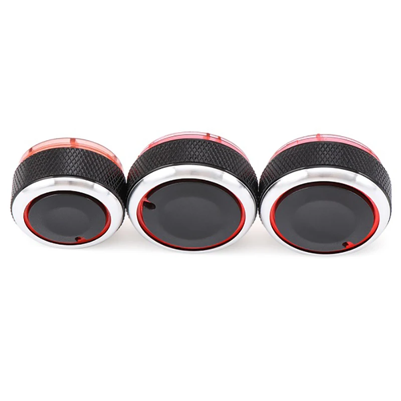 3 шт./компл. ручка переключателя управления кондиционера для Volkswagen VW Polo 2014 2017