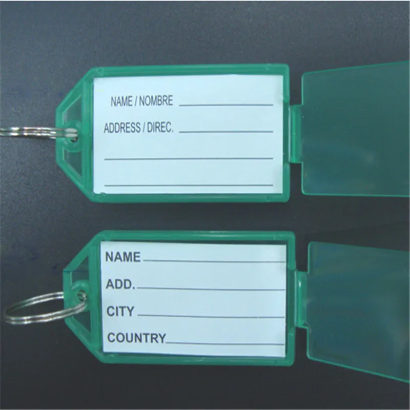 3 шт. пластиковые бирки для багажа|Принадлежности путешествия| |