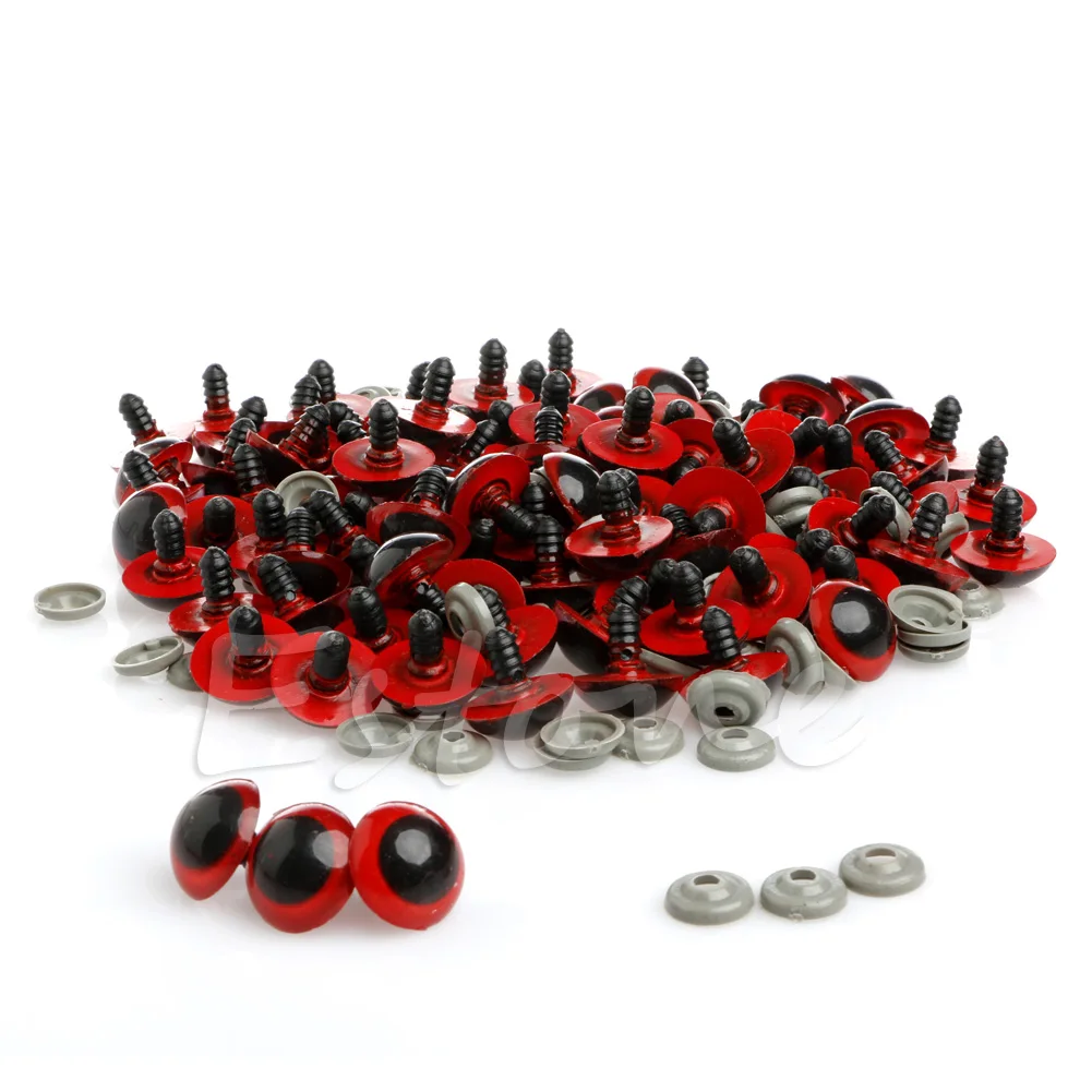 Симпатичные пластиковые безопасные глаза для медведей кукол животных