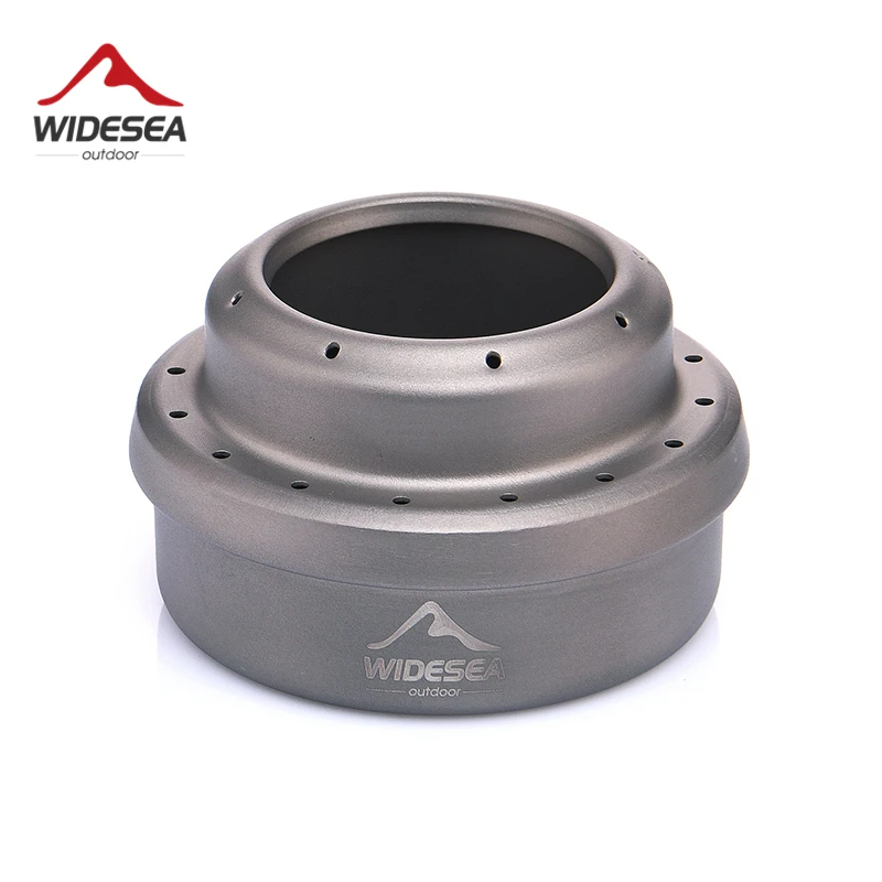 

Портативная титановая спиртовая горелка Widesea, мини-горелка для приправ, кемпинга