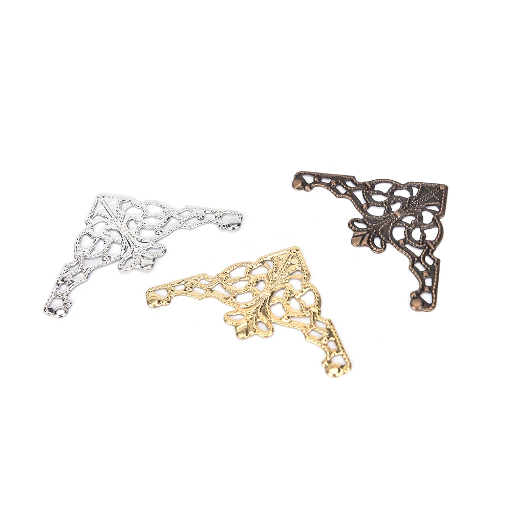 12 шт. металлический Железный контейнер в виде книги угловойой протектор книга