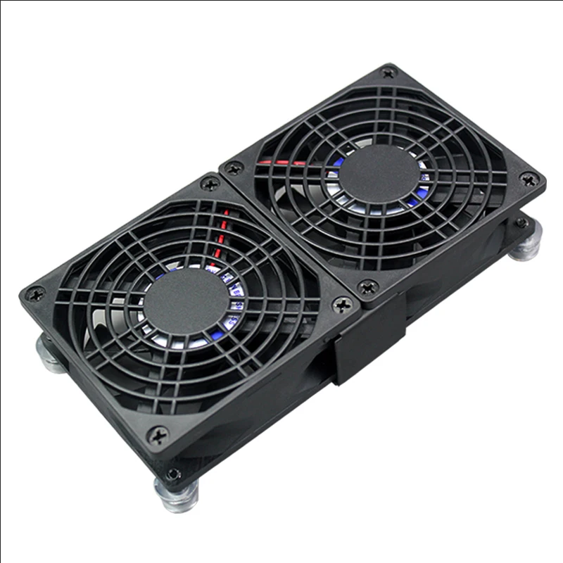 Двойной вентилятор охлаждения 80*25 мм USB источник питания совместимый с Rt-Ac66u B1